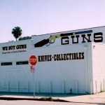 Gun Shop Sign.